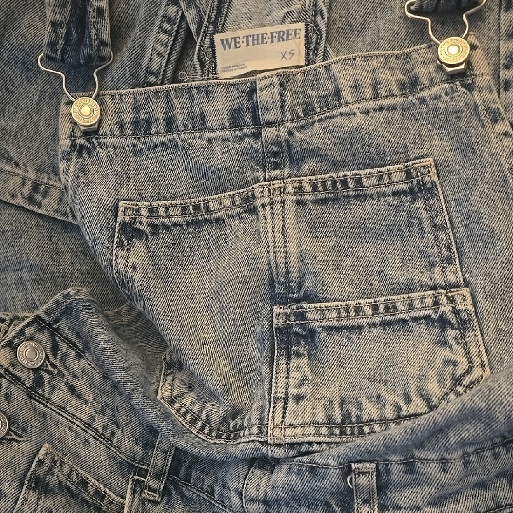 We The Free Women's Blue Denim Jeans